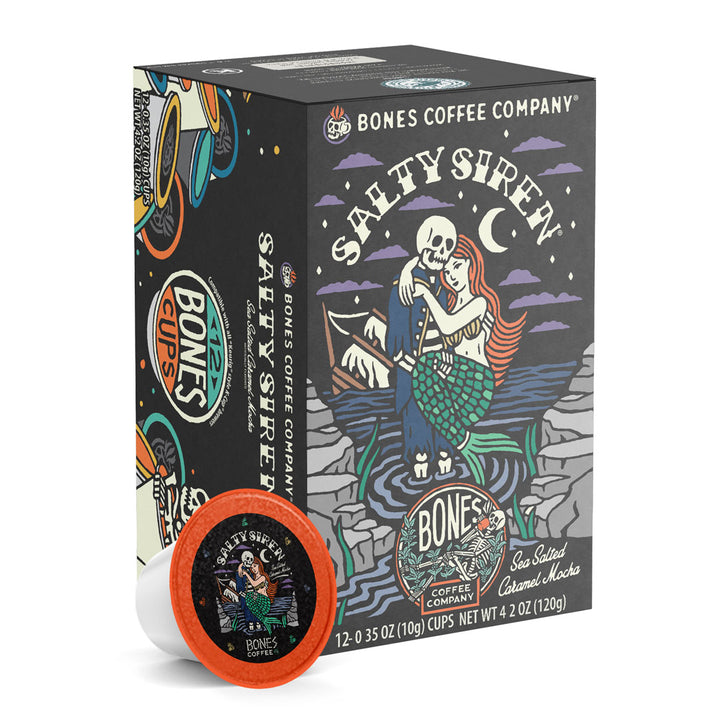 Salty Siren Bones Cups - 12 Count