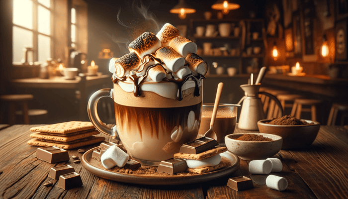 S'mores Coffee Recipe: A Campfire Classic in Your Coffee Cup